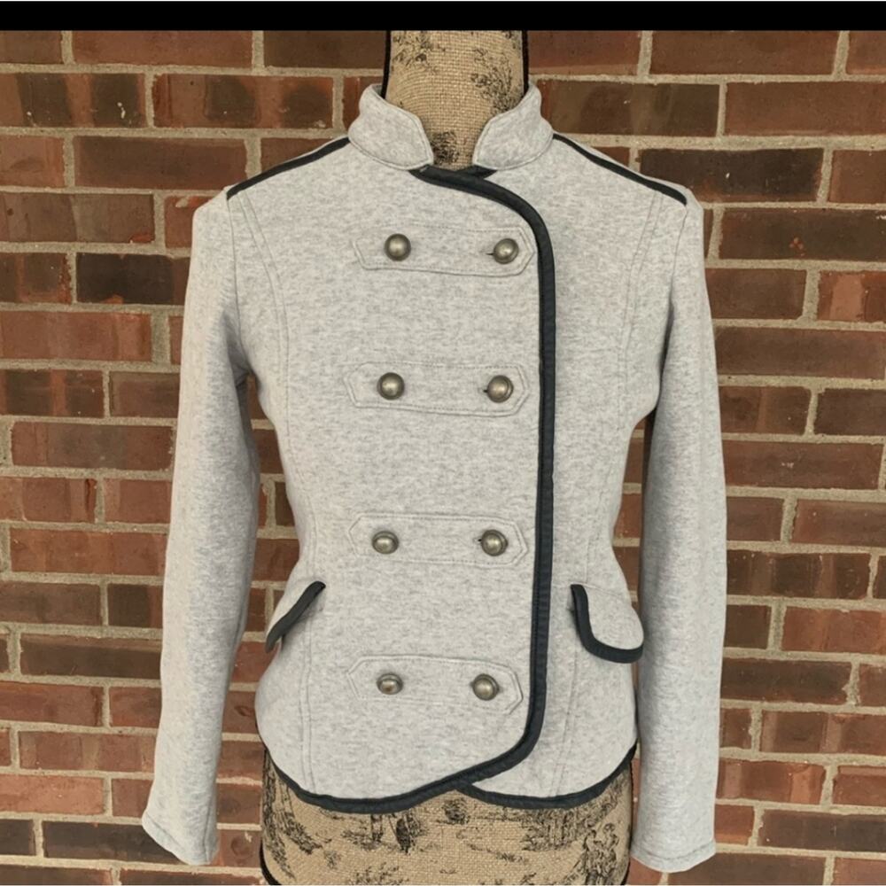 Aeropostale Military Sweatshirt Jacket